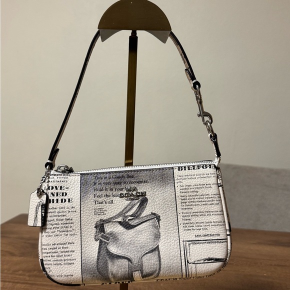 Coach Handbags - Coach Newspaper Print Nolita Vintage